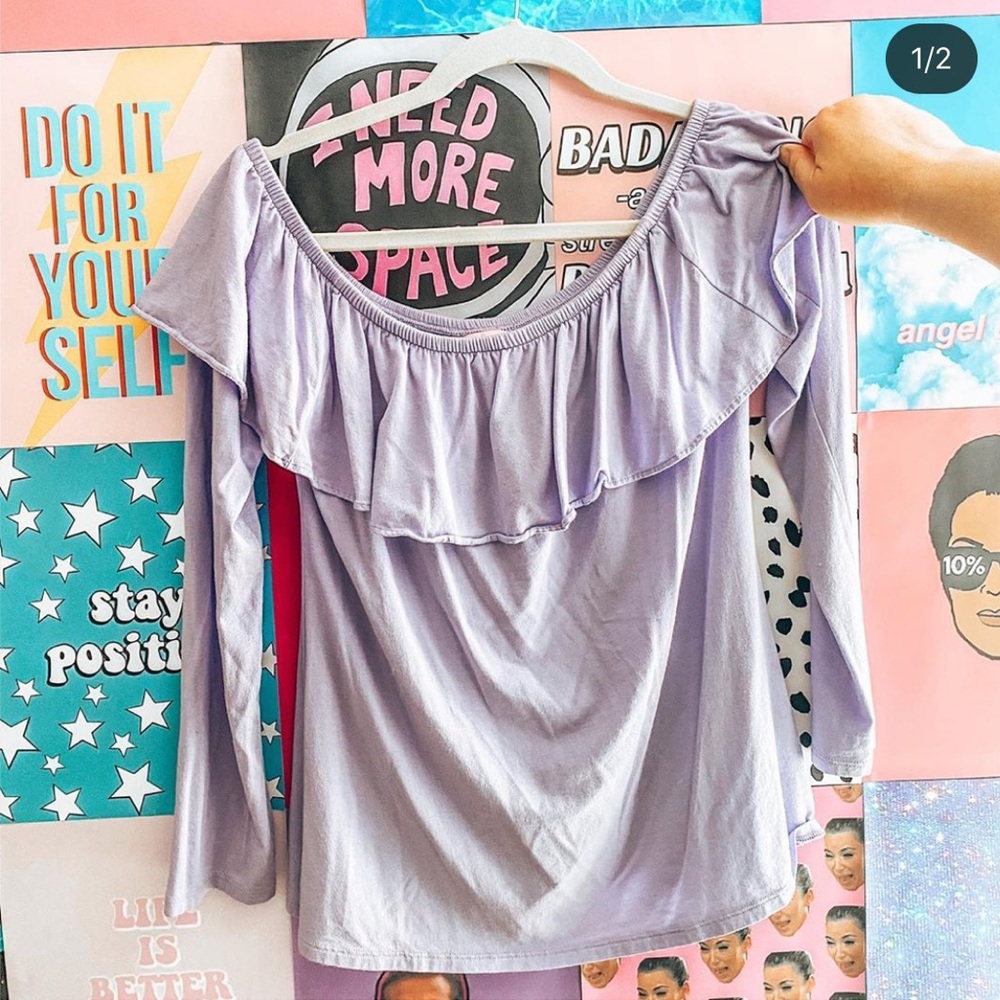 Lilly Pulitzer off the shoulder top